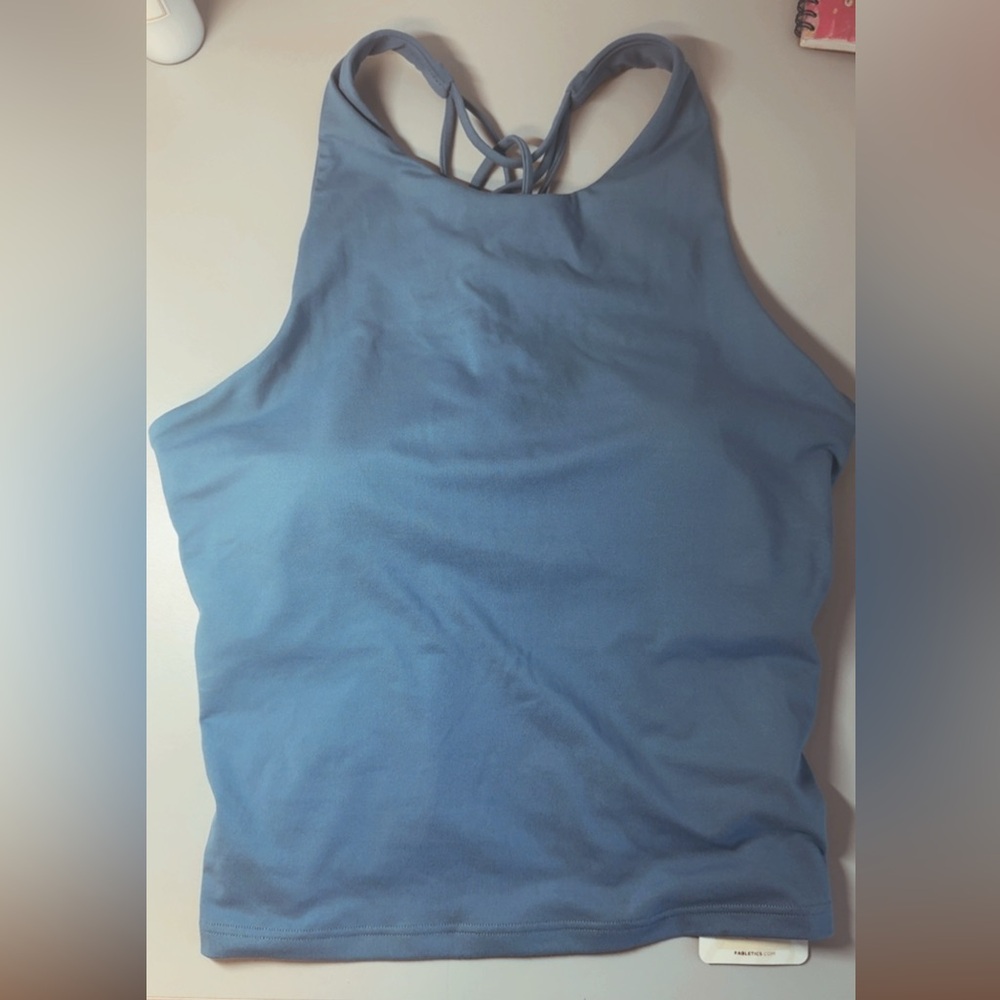 Strappy Built-in Bra Tank